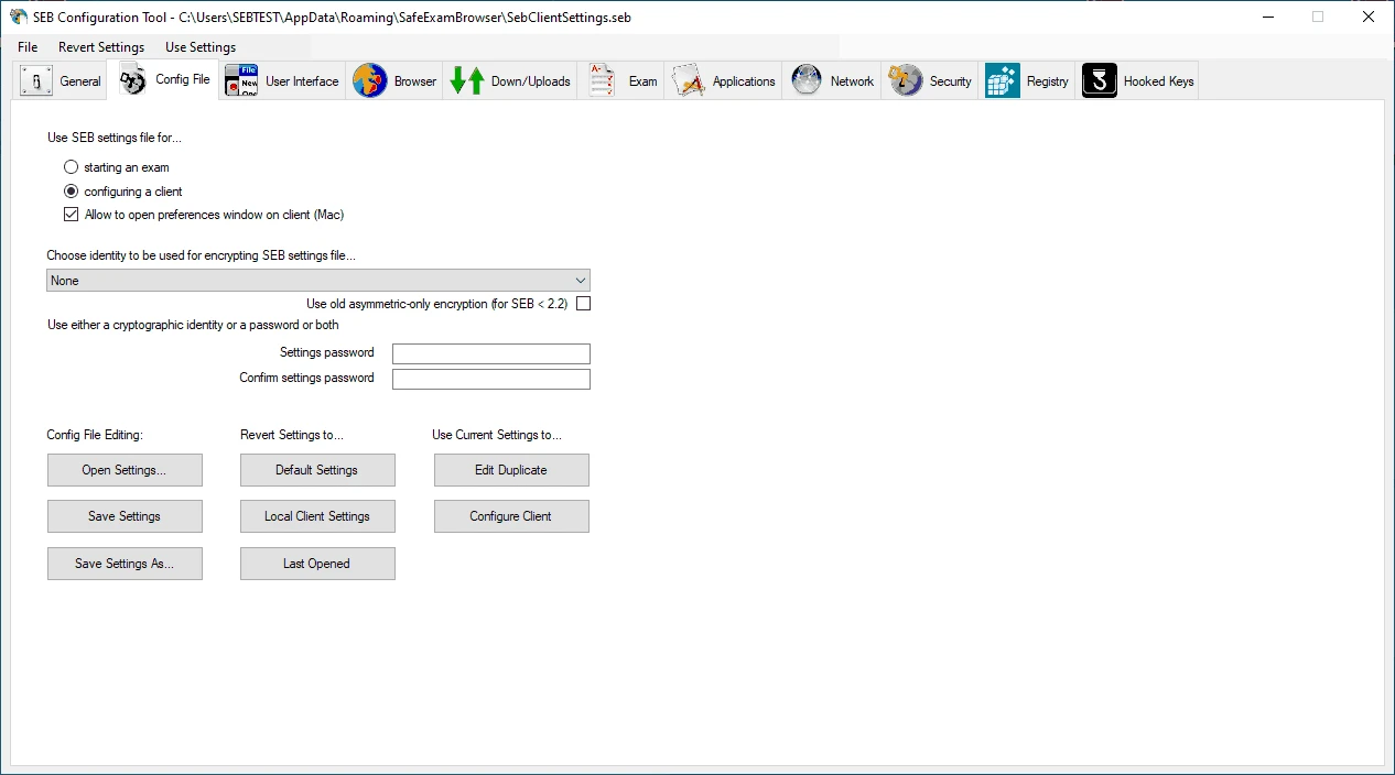 Safe Exam Browser — 截圖 2