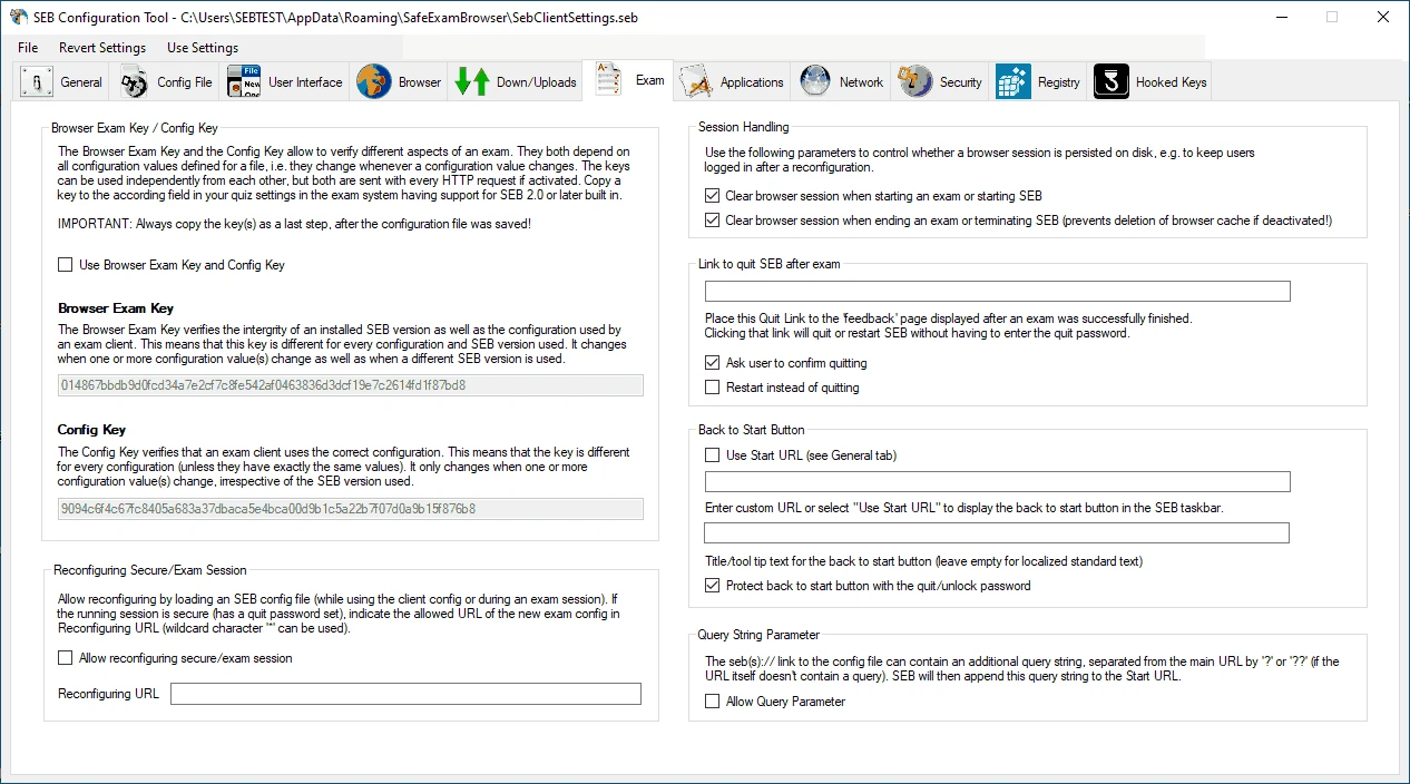 Safe Exam Browser — 截圖 6